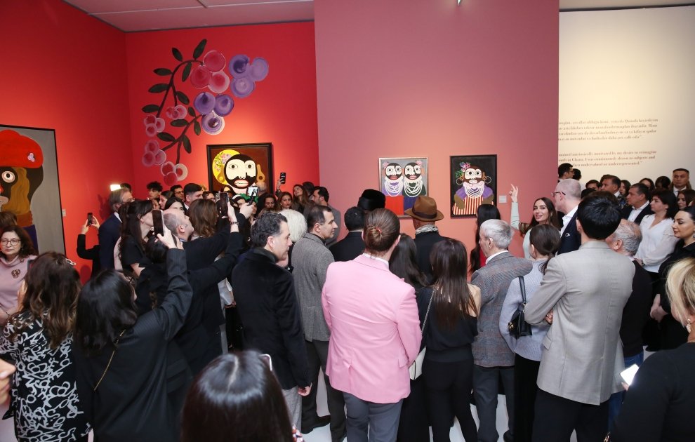 Exhibition of Ghanaian artist Kojo Marfo opens at Heydar Aliyev Center (PHOTO)