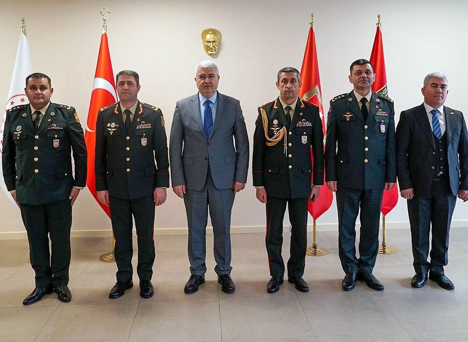 Состоялась встреча с азербайджанскими курсантами, проходящими обучение в Турции (ФОТО)