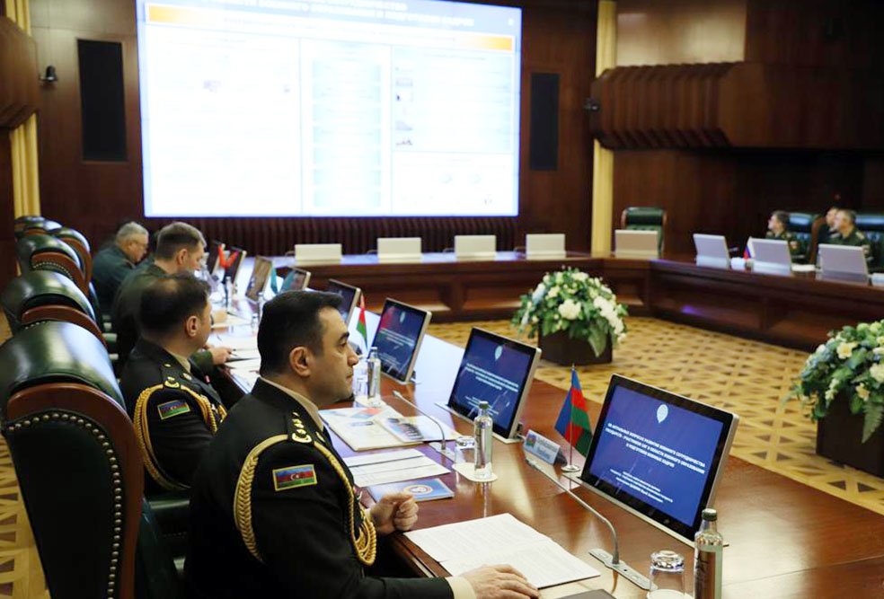 Reps of Azerbaijan's military attaché in Russia attend Moscow meeting (PHOTO)