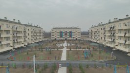 В Азербайджане в отдельной пограничной дивизии "Газах" сданы в эксплуатацию новопостроенные жилые дома (ФОТО)