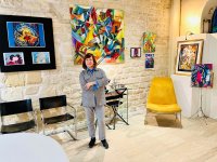 Работы азербайджанских художников представлены в Париже - самый романтичный праздник и яркое настроение (ФОТО)