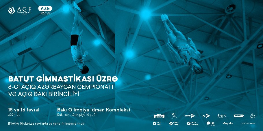 Стартовал заключительный день соревнований 8-го открытого чемпионата Азербайджана и открытого первенства Баку по прыжкам на батуте