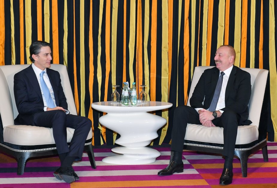 President Ilham Aliyev meets with US Special Presidential Coordinator in Munich (PHOTO/VIDEO)