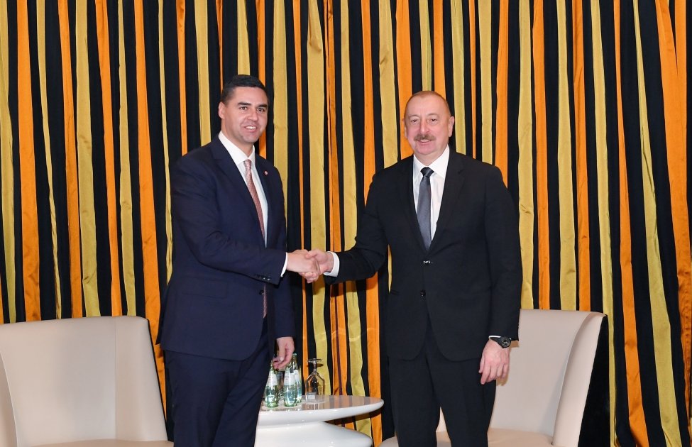 В Мюнхене состоялась встреча Президента Ильхама Алиева с действующим председателем ОБСЕ (ФОТО)