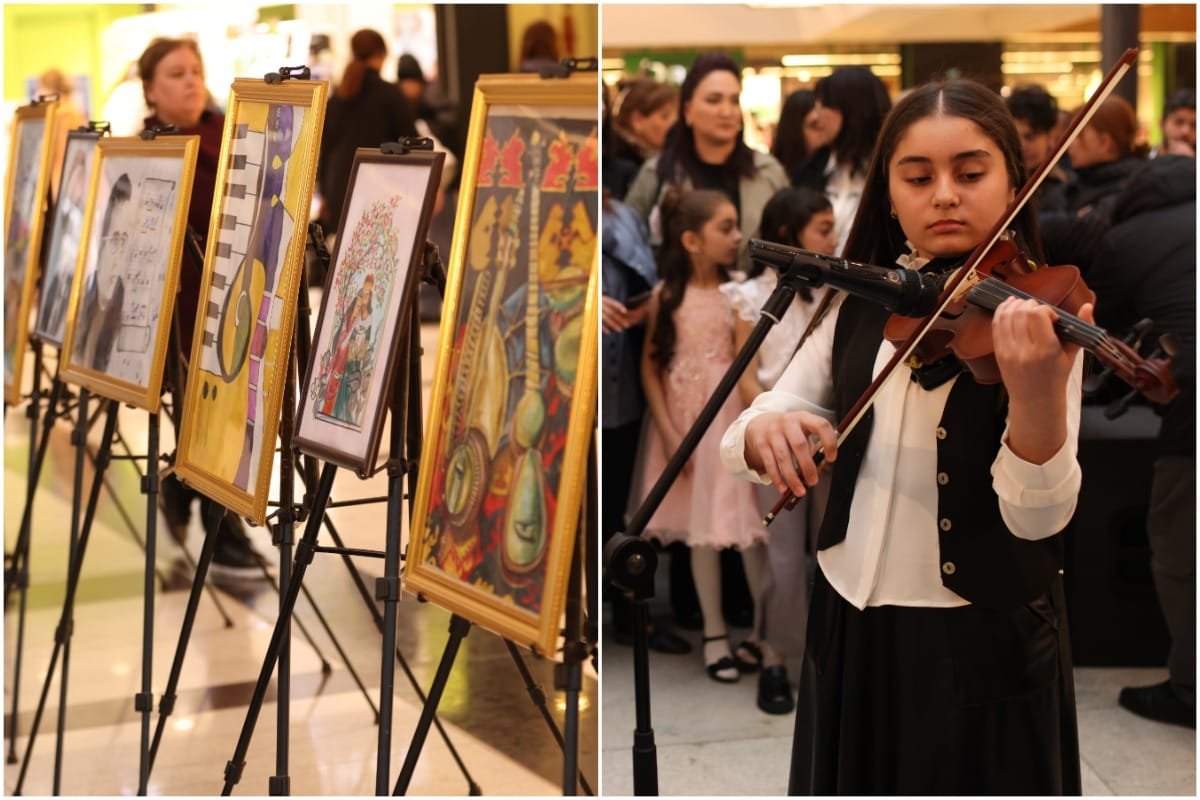 В рамках проекта "Культурное достояние народа" в Гяндже прошел концерт, посвященный творчеству Гара Гараева (ФОТО)