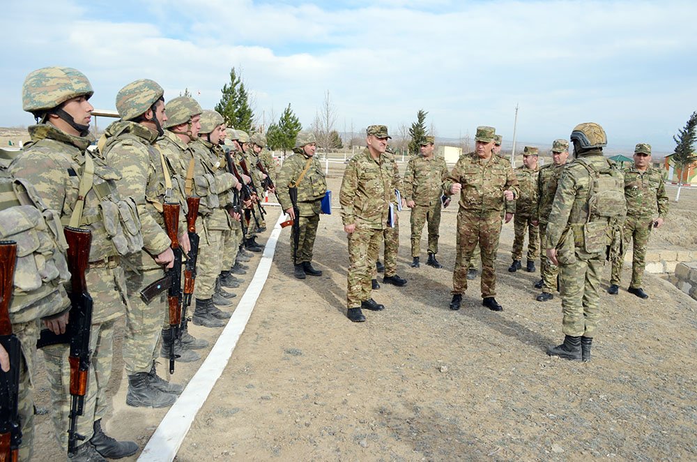 Керим Велиев посетил воинские части в Карабахском регионе (ФОТО)