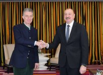 Президент Ильхам Алиев встретился с председателем Мюнхенской конференции по безопасности (ФОТО/ВИДЕО)