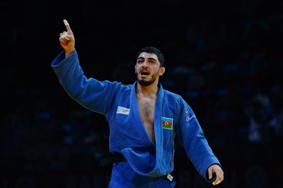 Another Azerbaijani judoka wins gold medal at Grand Slam tournament