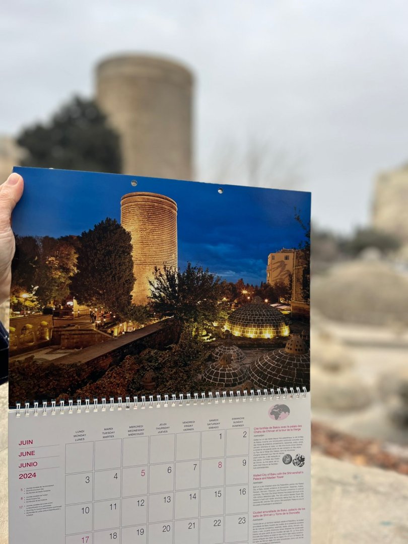 Icherisheher on UNESCO's World Heritage Calendar (PHOTO)