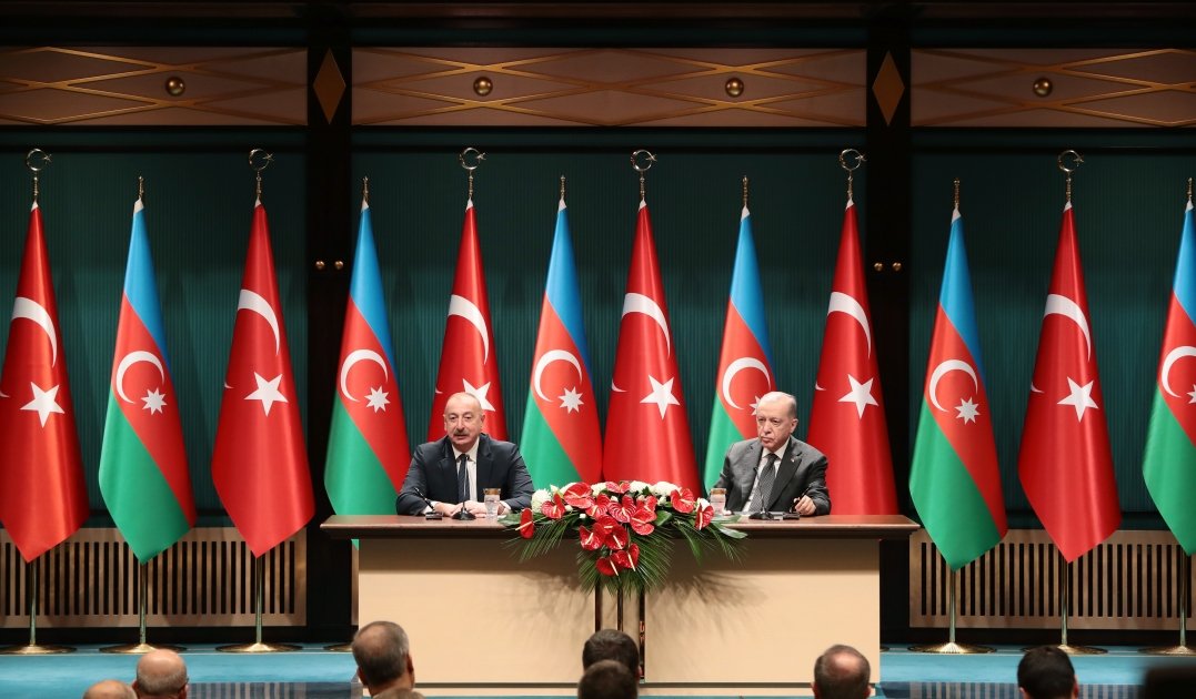 President Ilham Aliyev, President Recep Tayyip Erdogan make press statements (PHOTO/VIDEO)