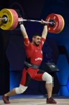 Azerbaijani weightlifter wins three gold medals at European Championships (PHOTO)