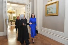 В Анкаре состоялась встреча Первой леди Мехрибан Алиевой и Первой леди Эмине Эрдоган (ФОТО)