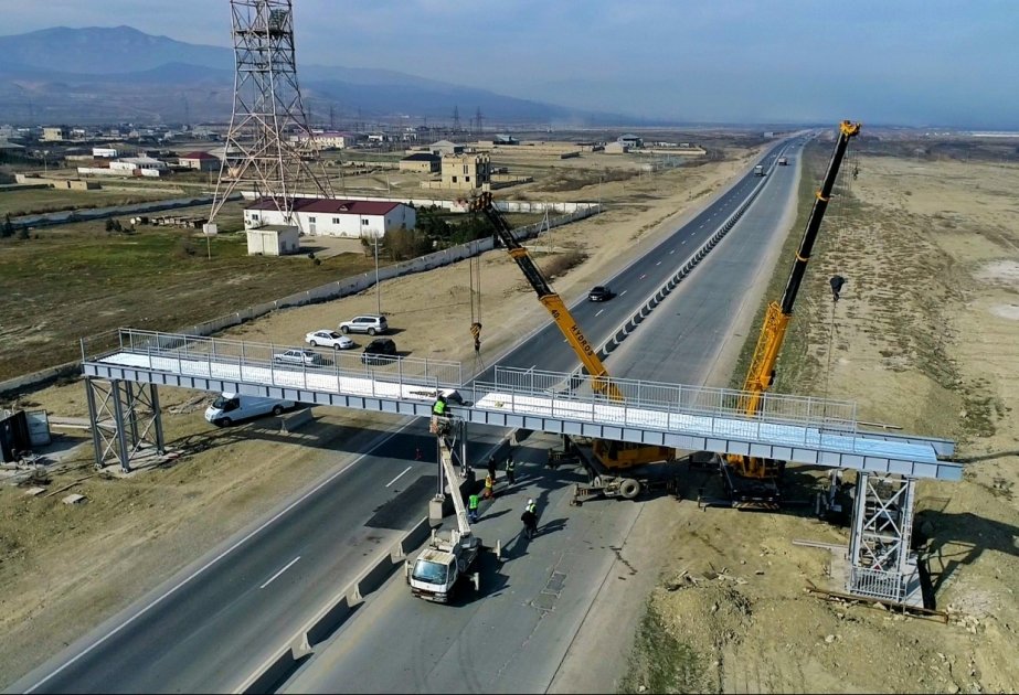 Baku-Guba highway to erect overground pedestrian crossing in Azerbaijan