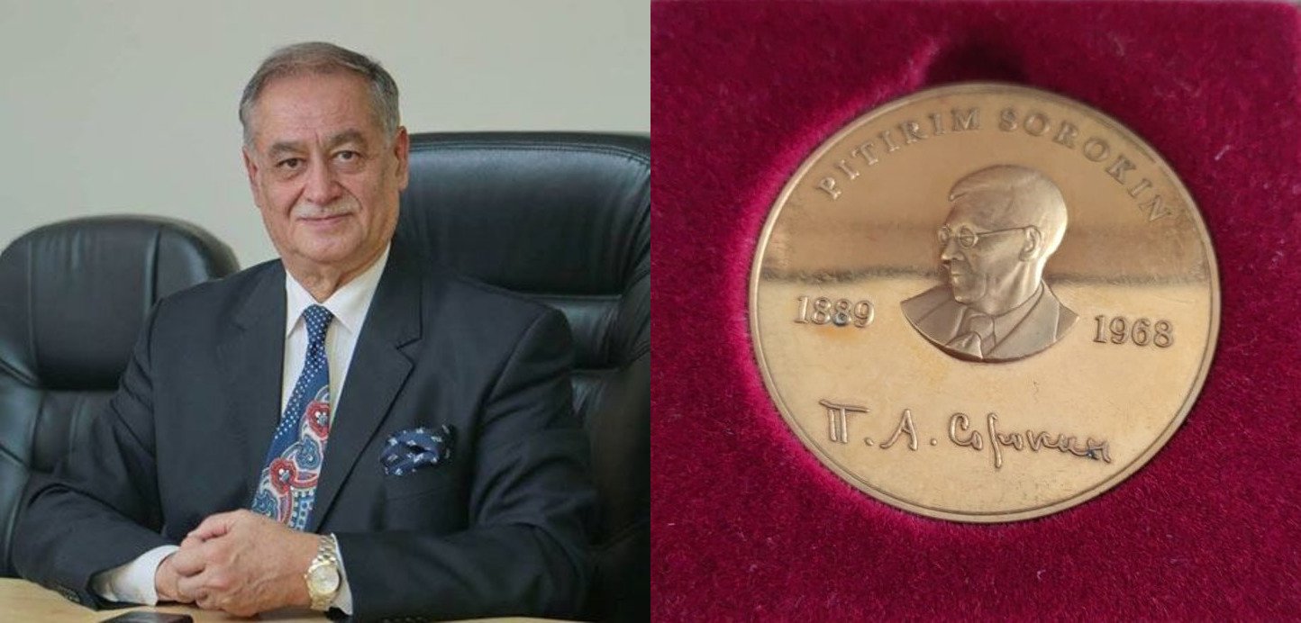 Фуад Мамедов награжден золотой медалью Питирима Сорокина 