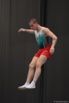 National Gymnastics Arena hosts podium workouts for World Cup trampoline and tumbling competitors (PHOTO)
