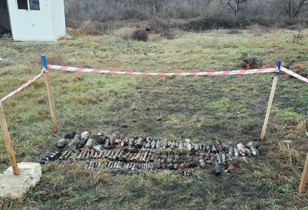 На территории Агдамского района обнаружены неразорвавшиеся боеприпасы (ВИДЕО)
