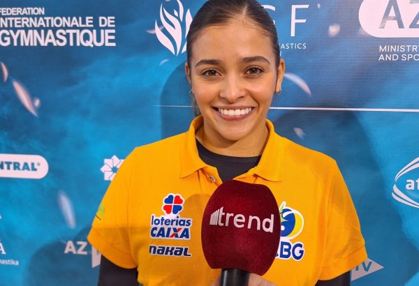 Happy to be in Baku and participate in World Cup - Brazilian gymnast