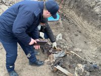 Массовое захоронение, обнаруженное в Ходжалы (ФОТО)