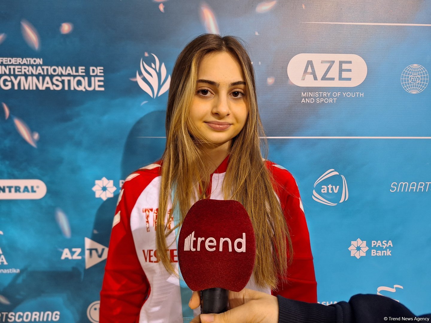 На Кубке мира в Баку царит прекрасная соревновательная атмосфера – гимнастка из Турции
