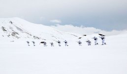 Azerbaijani Army holds exercises on "Conducting combat operations in severe frost" (PHOTO)