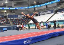 Azerbaijani gymnasts reach final of World Cup in Baku (PHOTO)