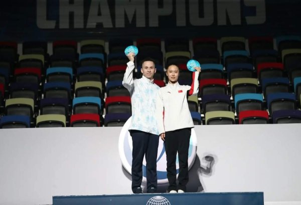 AGF Trophy awarded as part of World Cup in Trampoline and Tumbling in Baku (PHOTO)