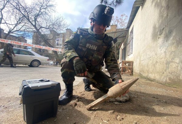 В Баку найдена граната (ФОТО/ВИДЕО)