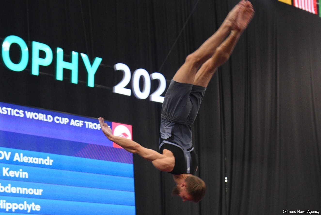 Gimnastlarımız Bakıda keçirilən Dünya Kubokunda qızıl və gümüş medal qazanıblar (FOTO/VİDEO)