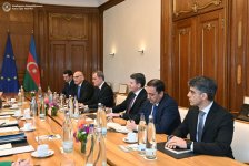 German, Azerbaijani FMs hold meeting (PHOTO)