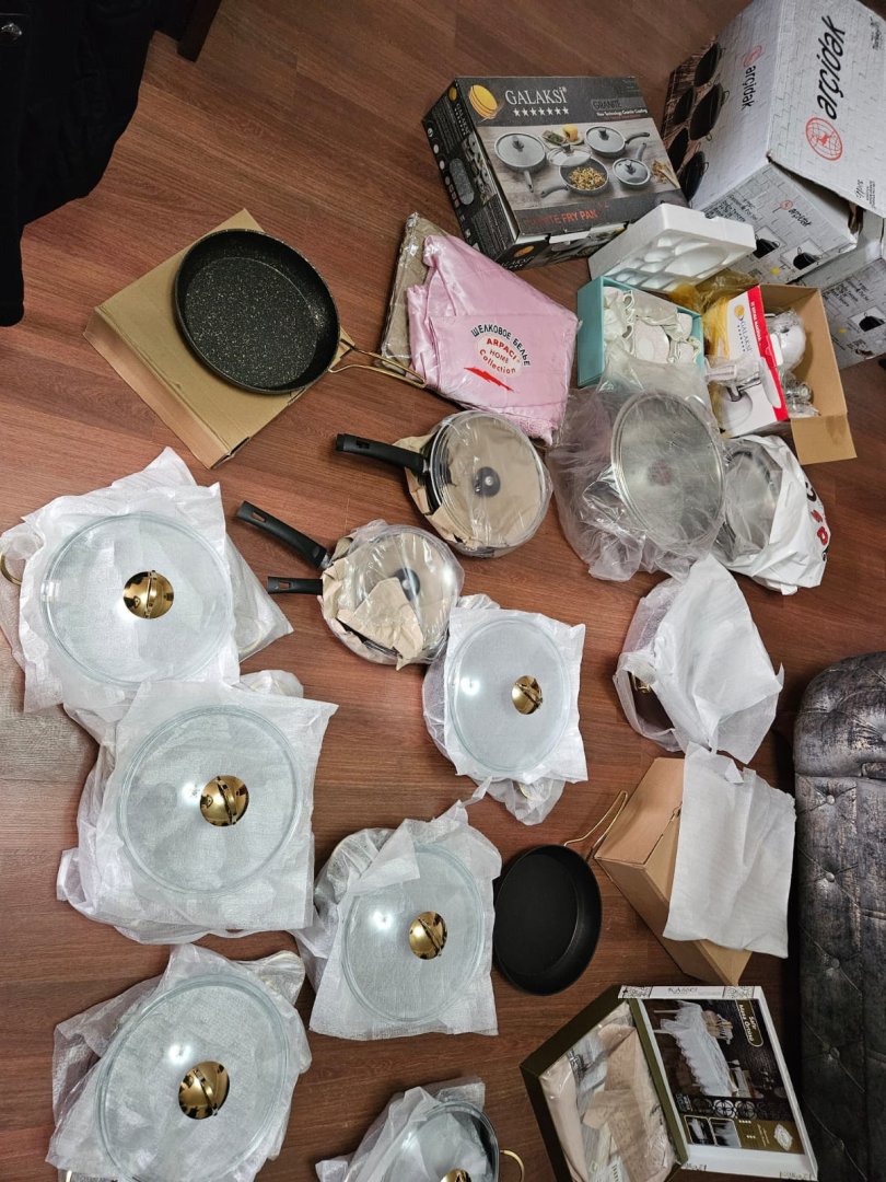 Goranboyda evdən 8 minlik cehizlik əşyalar oğurlandı (FOTO)