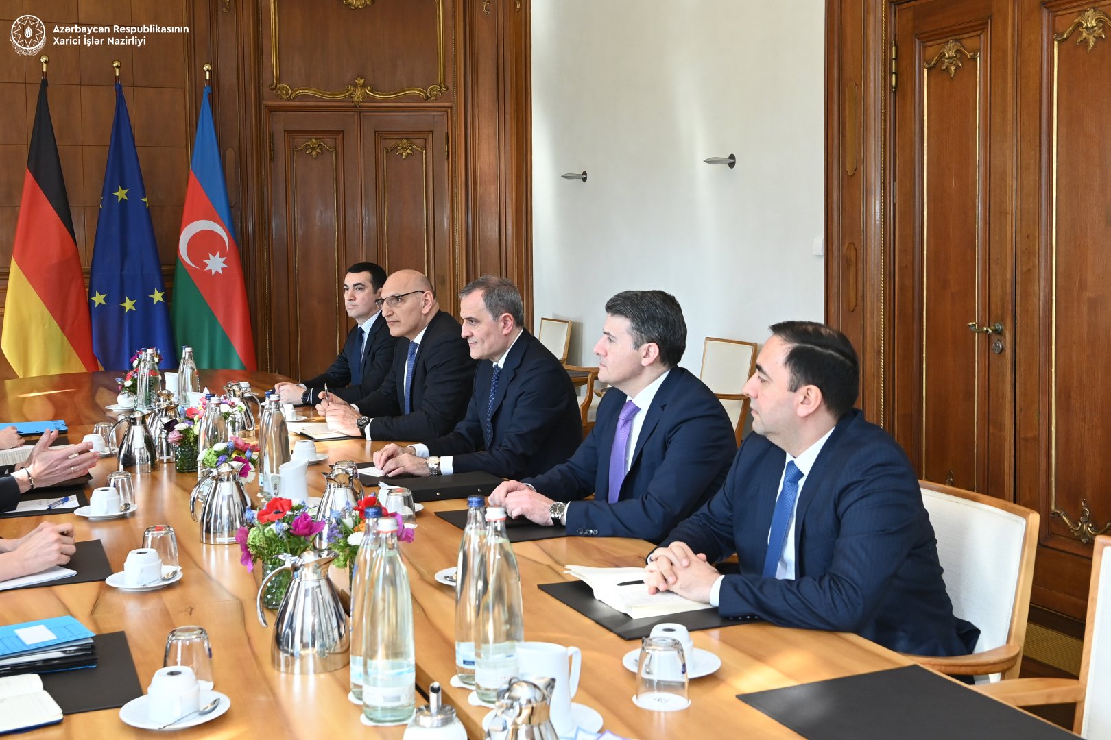 Джейхун Байрамов обсудил с Томасом Багером перспективы мирного процесса с Арменией