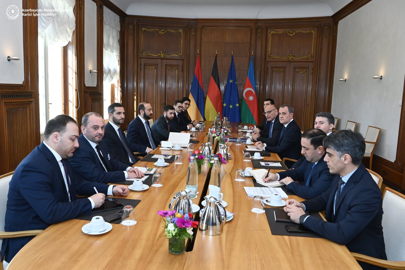 Foreign Ministers of Azerebaijan and Armenia meet for second day in row