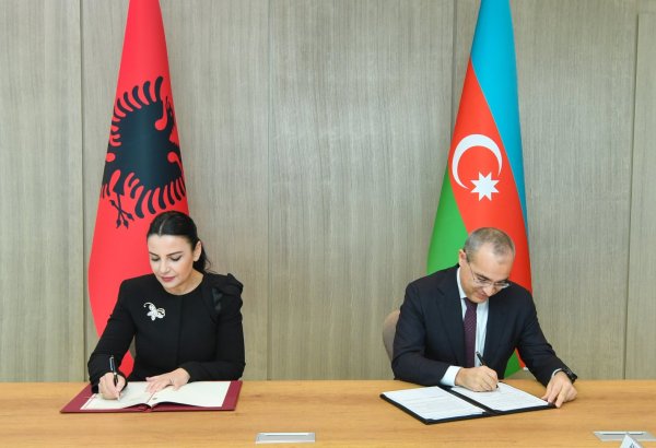 Azerbaijan and Albania sign economic co-op agreement (PHOTO)
