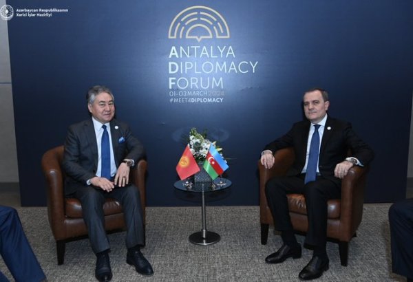 Azerbaijani, Kyrgyz FMs discuss expansion of bilateral cooperation