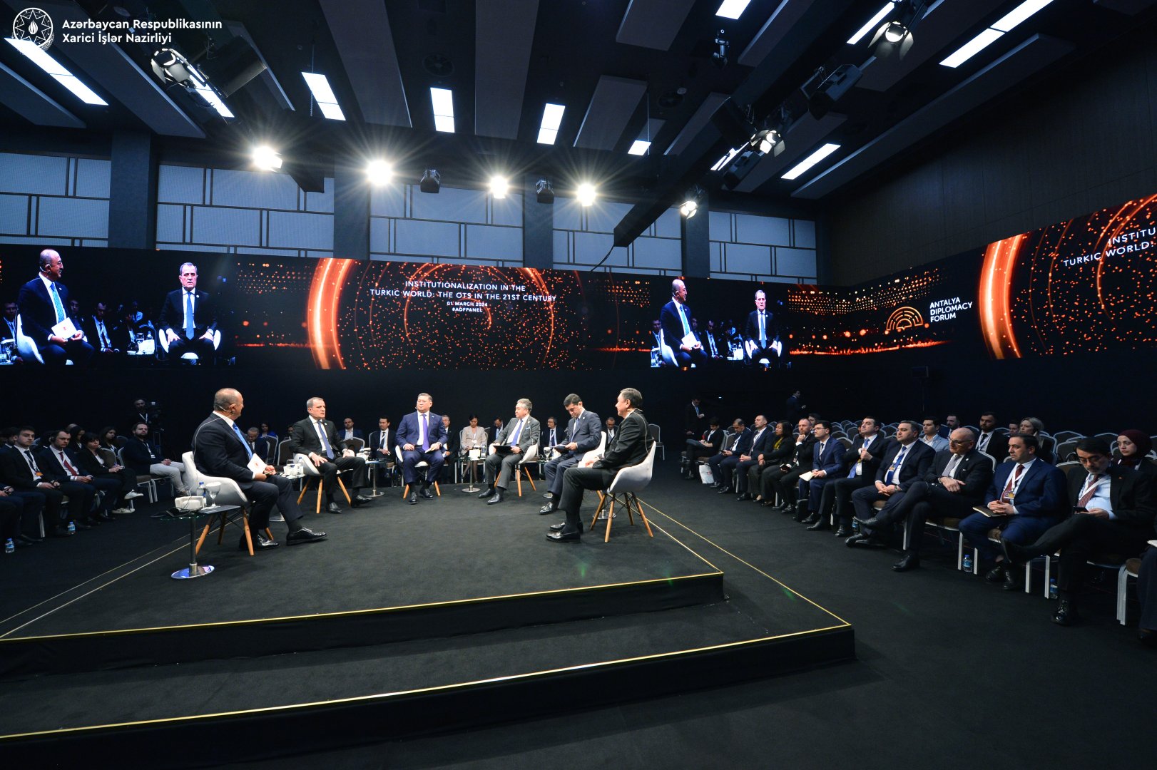 Azerbaijani FM takes part in panel discussions at Antalya Diplomatic Forum (PHOTO)