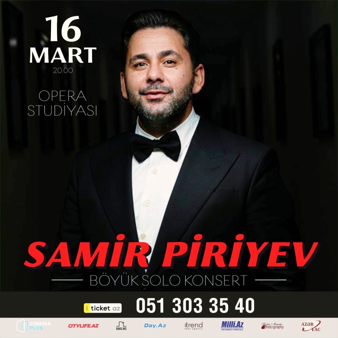 Самир Пириев выступит в Баку с соло-концертом