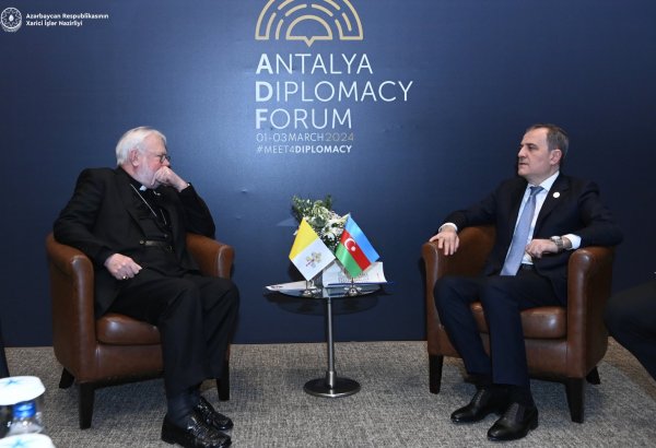 Azerbaijani FM, Holy See's Secretary of State deliberate on current regional situation