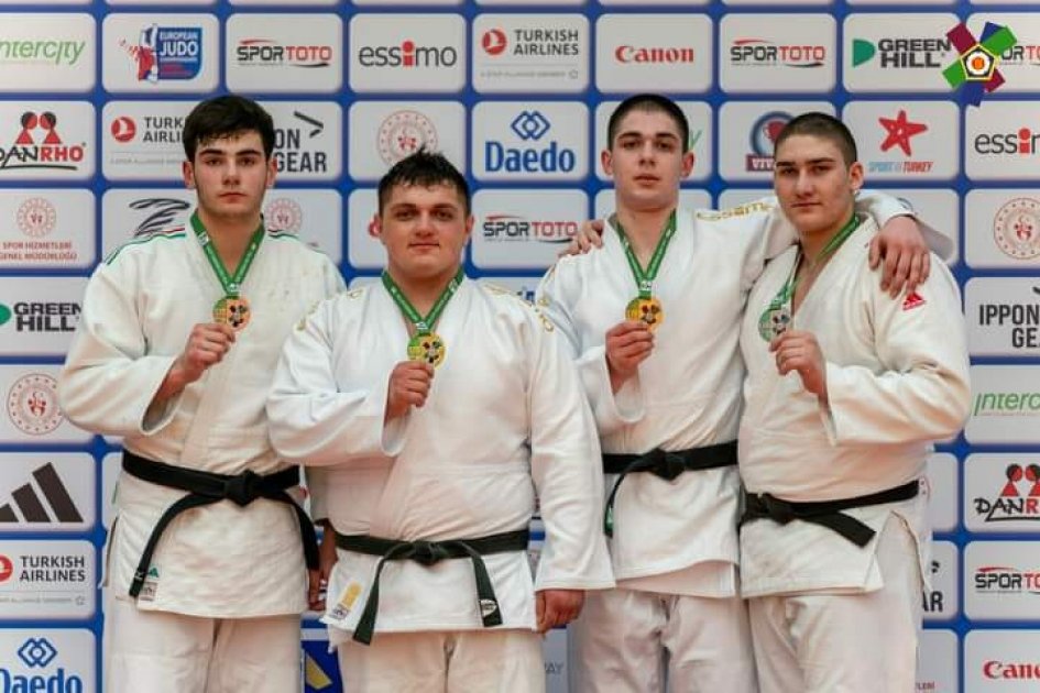 Сборная Азербайджана по дзюдо заняла первое место на Кубке Европы (ФОТО)