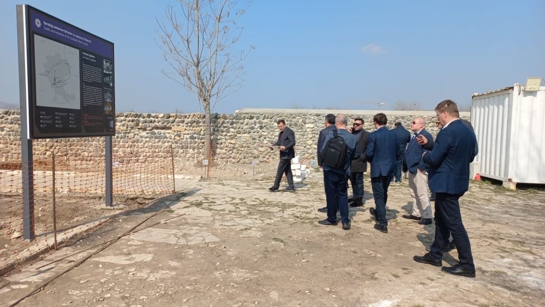 Austrian-South Caucasus Parliamentary Group's members visit Azerbaijan's Aghdam (PHOTO)
