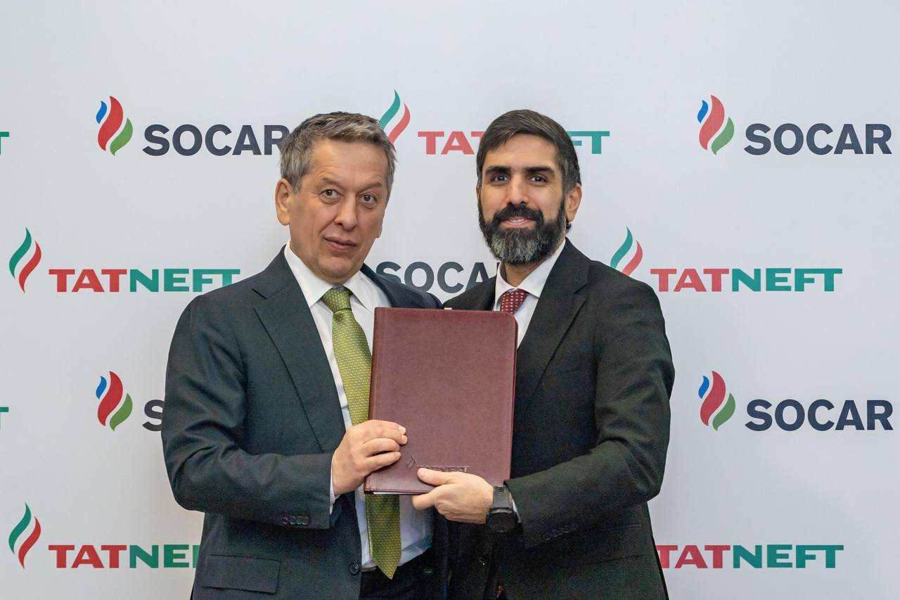 Azerbaijani SOCAR, Russian Tatneft sign agreement in petrochemical sector