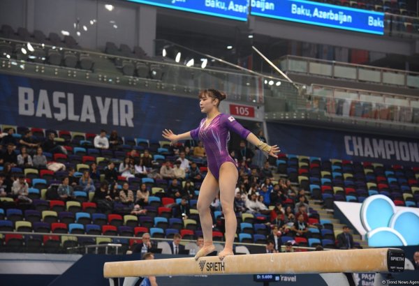 Azerbaijan hosts second day of FIG Artistic Gymnastics World Cup competitions (PHOTO)