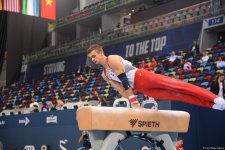 Azerbaijan hosts second day of FIG Artistic Gymnastics World Cup competitions (PHOTO)