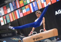 Highlights of second day of Artistic Gymnastics World Cup in Baku (PHOTO)