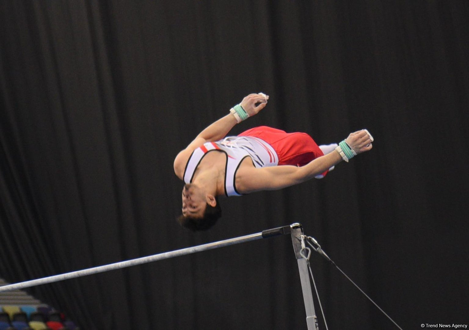 Bakıda idman gimnastikası üzrə Dünya Kubokunun ikinci gününün ən gözəl anları (FOTO)