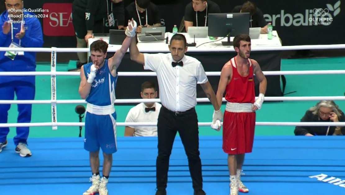 Азербайджанский боксер одержал победу над представителем Армении