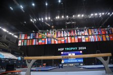 В Баку стартовал заключительный день соревнований Кубка мира FIG по спортивной гимнастике (ФОТО)