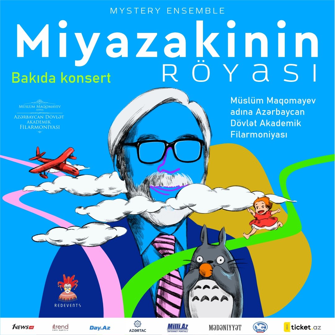 В Баку пройдет концерт современного оркестра Mystery Ensemble под названием "Сны Миядзаки"