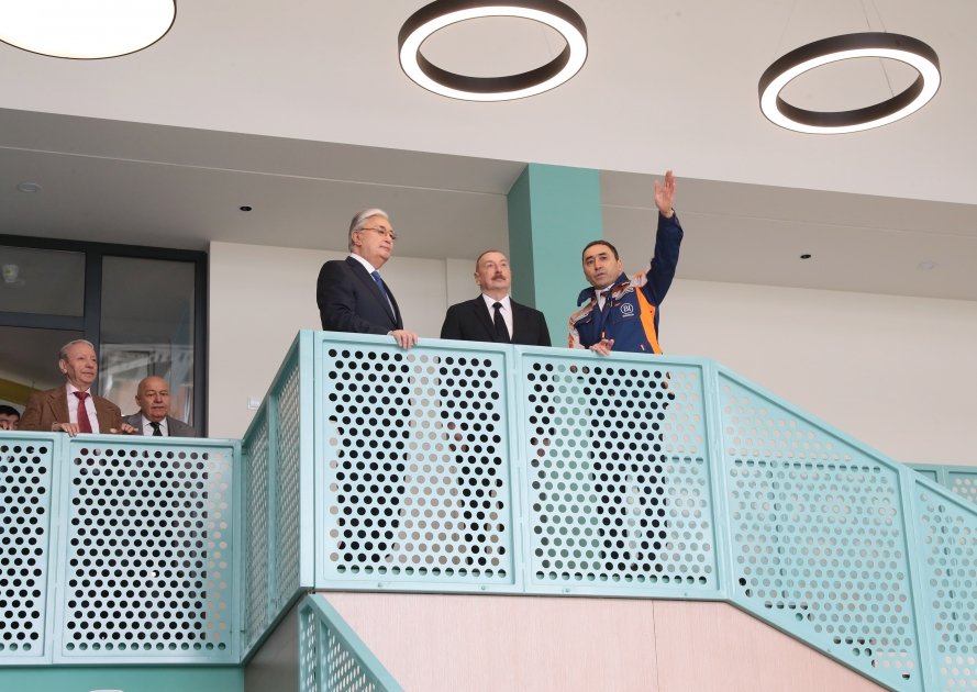 President Ilham Aliyev, President Kassym-Jomart Tokayev attend opening ceremony of Kurmangazy Children's Creativity Center in Fuzuli (PHOTO/VIDEO)