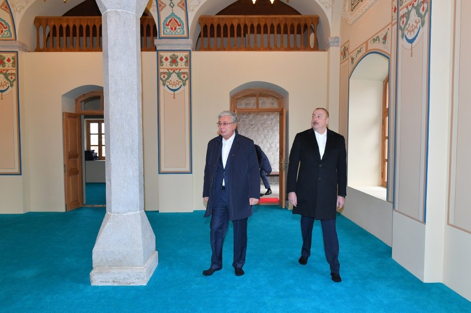 President Ilham Aliyev, President Kassym-Jomart Tokayev visit Shusha city (PHOTO/VIDEO)