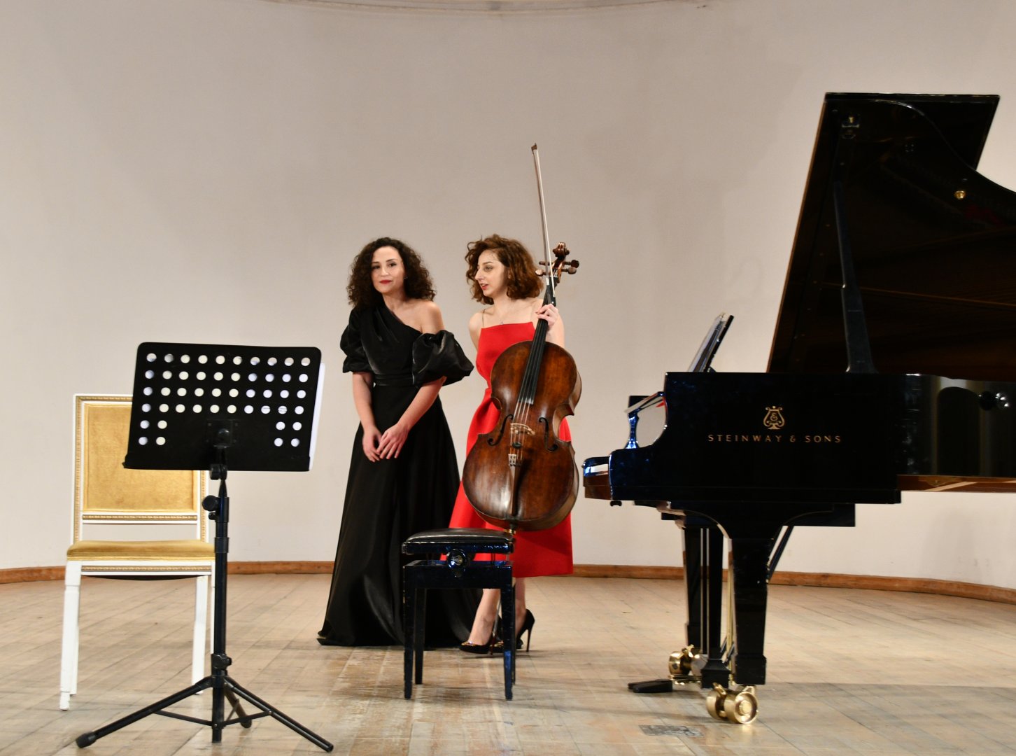 "Piano & Cello" – азербайджанская пианистка и грузинская виолончелистка выступили в Баку с концертом (ФОТО)